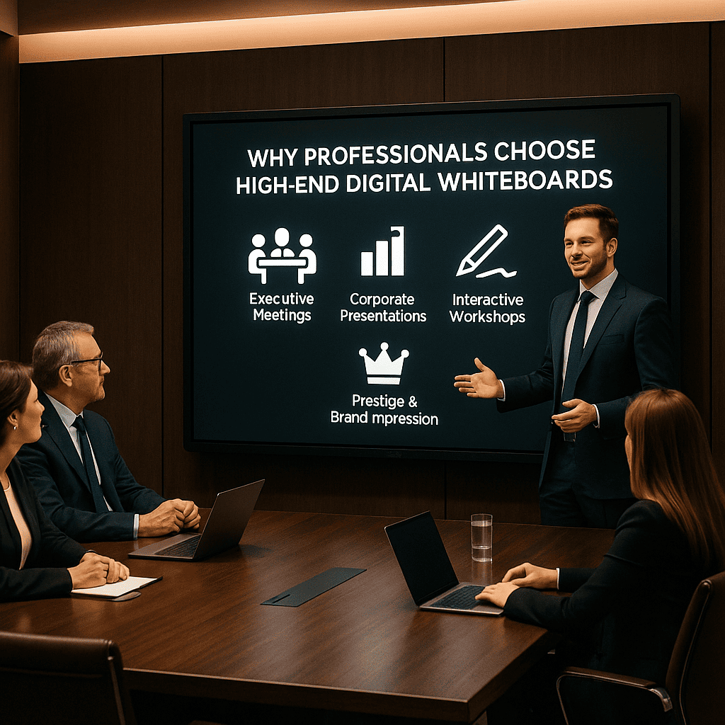 Why Professionals Choose High-End Digital Whiteboards - Digitalwhiteboard.net