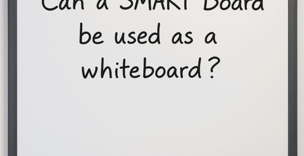 Can a SMART Board be used as a whiteboard
