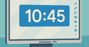 Digital Clock Interactive Whiteboard - digitalwhiteboard.net