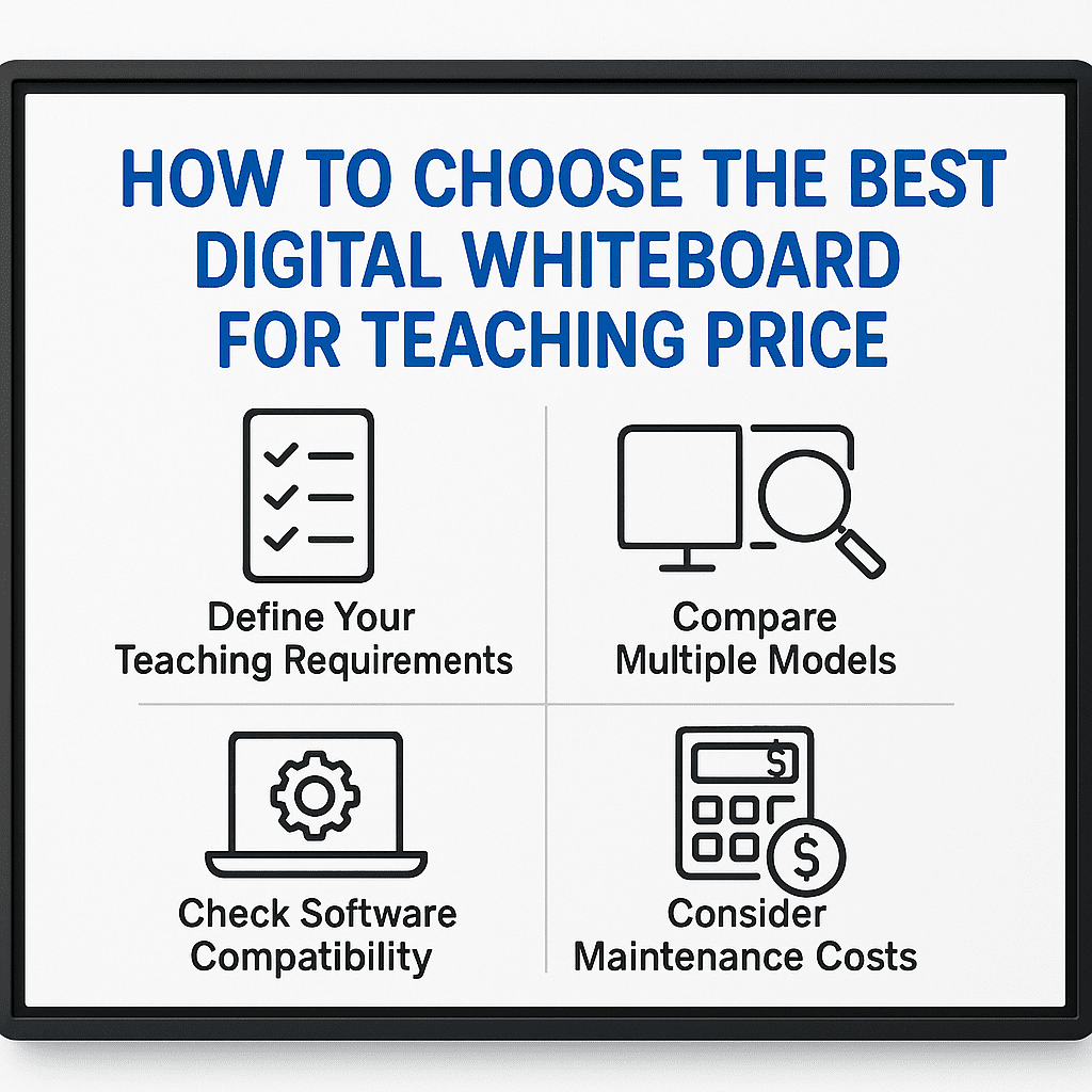 How to Choose the Best Digital Whiteboard for Teaching Price