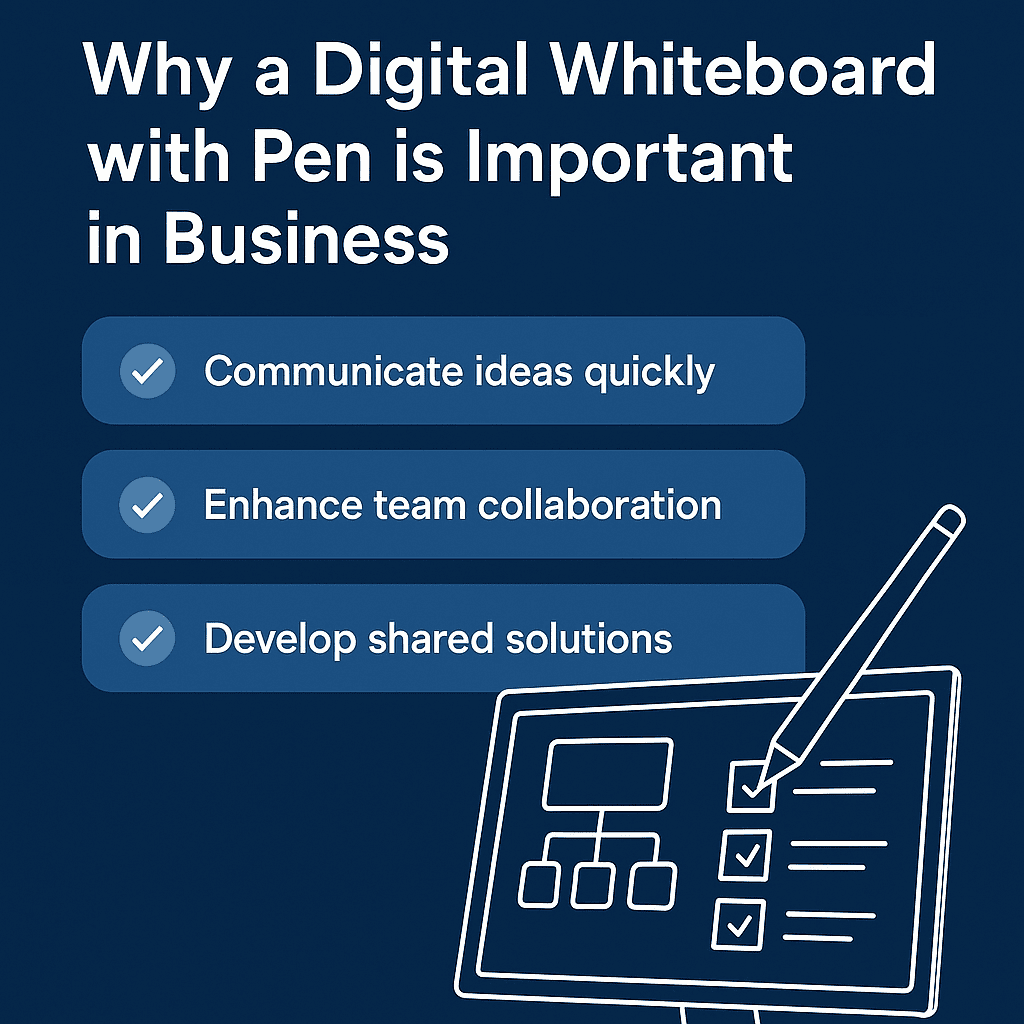 Why a Digital Whiteboard with Pen is Important in Business