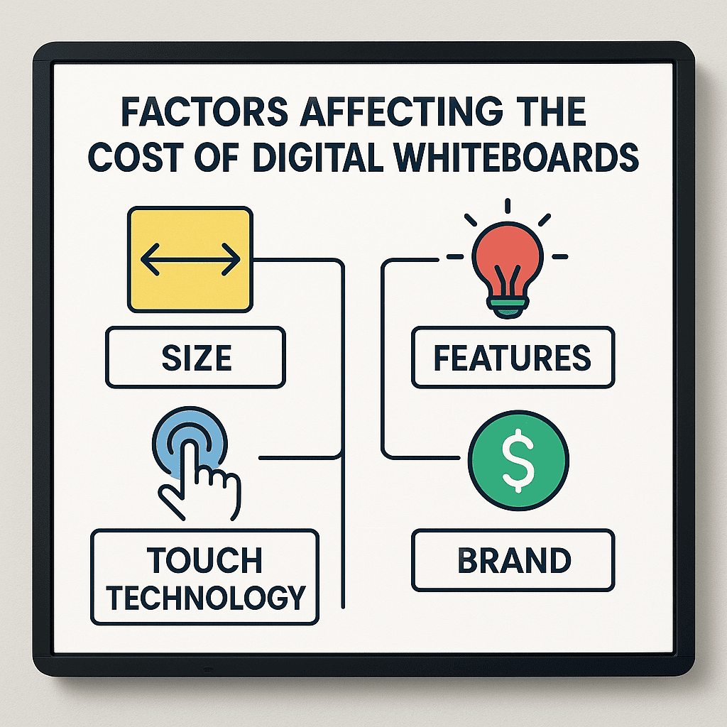 Factors Affecting the Cost of Digital Whiteboards