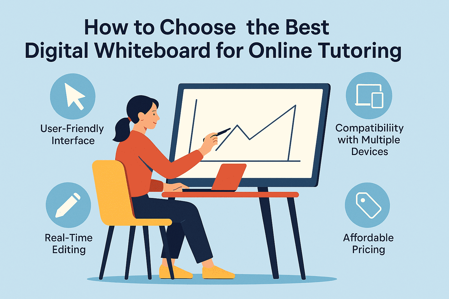 How to Choose the Best Digital Whiteboard for Online Tutoring